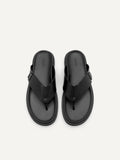 PEDRO Men Norman Thong Sandals - Black