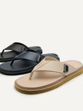 PEDRO Men Norman Thong Sandals - Black