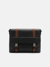 PEDRO Men Rigby Messenger Bag - Black