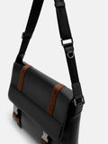 PEDRO Men Rigby Messenger Bag - Black