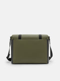 PEDRO Men Rigby Messenger Bag - Military Green