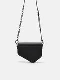 PEDRO Men Taper Leather Mini Sling Bag - Black