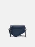 PEDRO Men Taper Leather Mini Sling Bag - Navy