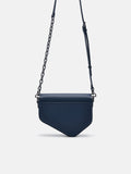 PEDRO Men Taper Leather Mini Sling Bag - Navy