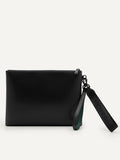 PEDRO Men Allen Leather Portfolio Bag - Black