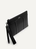 PEDRO Men Allen Leather Portfolio Bag - Black