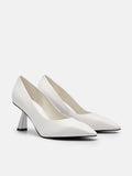 PEDRO Women Amelie Leather Pumps - White