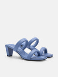 PEDRO Aster Heel Sandals - Blue