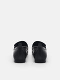 PEDRO Eden Leather Loafers - Black