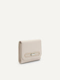 PEDRO Studio Leather Tri-Fold Wallet -Cream