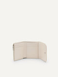 PEDRO Studio Leather Tri-Fold Wallet -Cream