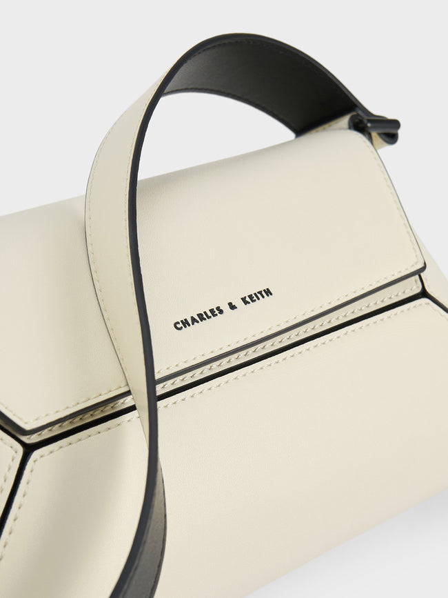 CHARLES & KEITH Women Nasrin Geometric Shoulder Bag_Multi