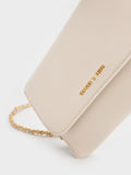 Octavia Front Flap Long Wallet_Ivory