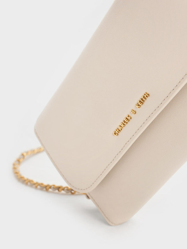 Octavia Front Flap Long Wallet_Ivory