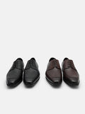 PEDRO Altitude Lightweight Leather Derby Shoes - Black