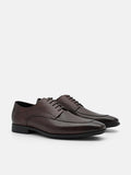 PEDRO Altitude Lightweight Leather Derby Shoes - Brown