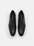 PEDRO Altitude Lightweight Leather Derby Shoes - Black