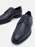 PEDRO Altitude Lightweight Leather Derby Shoes - Navy