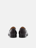 PEDRO Leather Buckle Loafers - Dark Brown