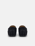 PEDRO Oliver Nubuck Driving Shoes-Black