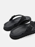 PEDRO Arche Thong Sandals - Black