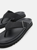 PEDRO Arche Thong Sandals - Black