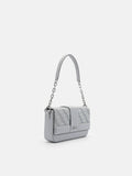 PEDRO Icon Leather Sling Bag - Light Grey