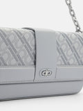 PEDRO Icon Leather Sling Bag - Light Grey