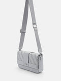 PEDRO Icon Leather Sling Bag - Light Grey