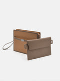 PEDRO Hopper Clutch Bag - Camel