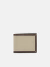 PEDRO Leather Bi-Fold Wallet with Insert - Taupe