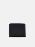 PEDRO Leather Bi-Fold Flip Wallet - Black