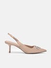 PEDRO Icon Satin Pumps - Nude