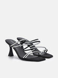 PEDRO Savannah Heel Sandals - Black