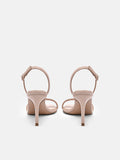 PEDRO Studio Mel Leather Heel Sandals - Nude