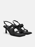 PEDRO Yara Heel Sandals - Black