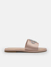 PEDRO Icon Satin Sandals - Nude