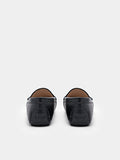 PEDRO Tessa Leather Driving Shoes - Black