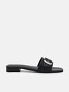 PEDRO Helix Buckle Sandals - Black