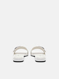 PEDRO Helix Buckle Sandals - Chalk