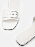 PEDRO Helix Buckle Sandals - Chalk