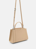 PEDRO Studio Ida Leather Handbag - Nude