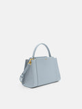 PEDRO Studio Ida Leather Handbag - Slate Blue