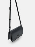 PEDRO Studio Pixel Leather Shoulder Bag - Black