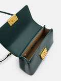 PEDRO Studio Pixel Leather Mini Shoulder Bag - Dark Green