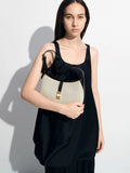 CHARLES & KEITH Women Wisteria Canvas Belted Shoulder Bag_Multi