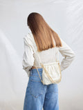 CHARLES & KEITH Women Duo Chain-Handle Two-Way Backpack_Cream