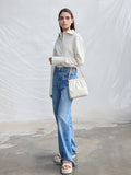 CHARLES & KEITH Women Duo Chain-Handle Two-Way Backpack_Cream