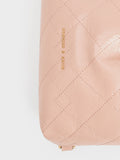 CHARLES & KEITH Women Duo Chain-Handle Two-Way Backpack_Soft Pink