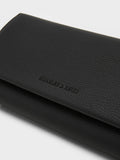 Muriel Front Flap Long Wallet_Black